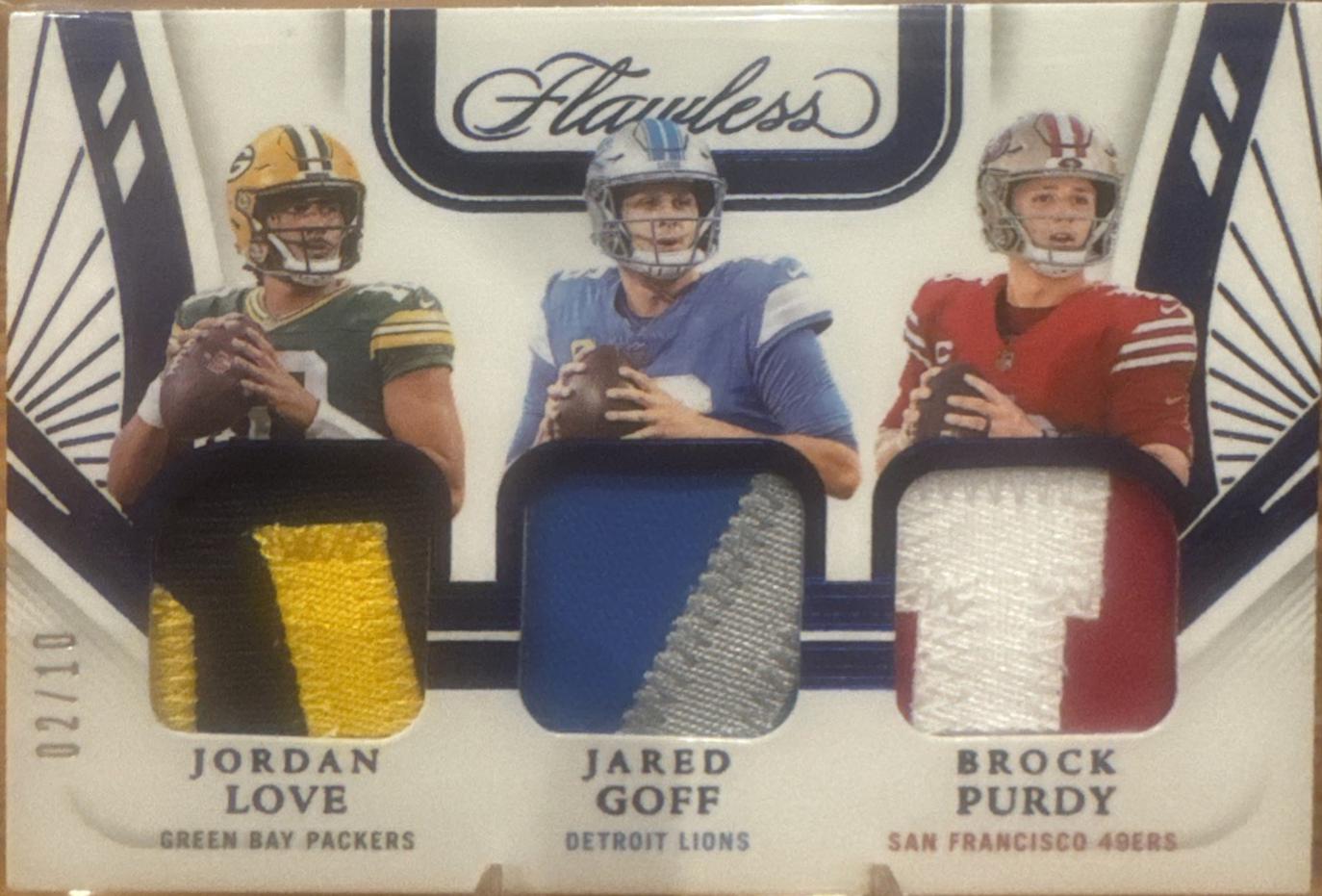 Jordan Love/Brock Purdy/Jared Goff [Sapphire] #4