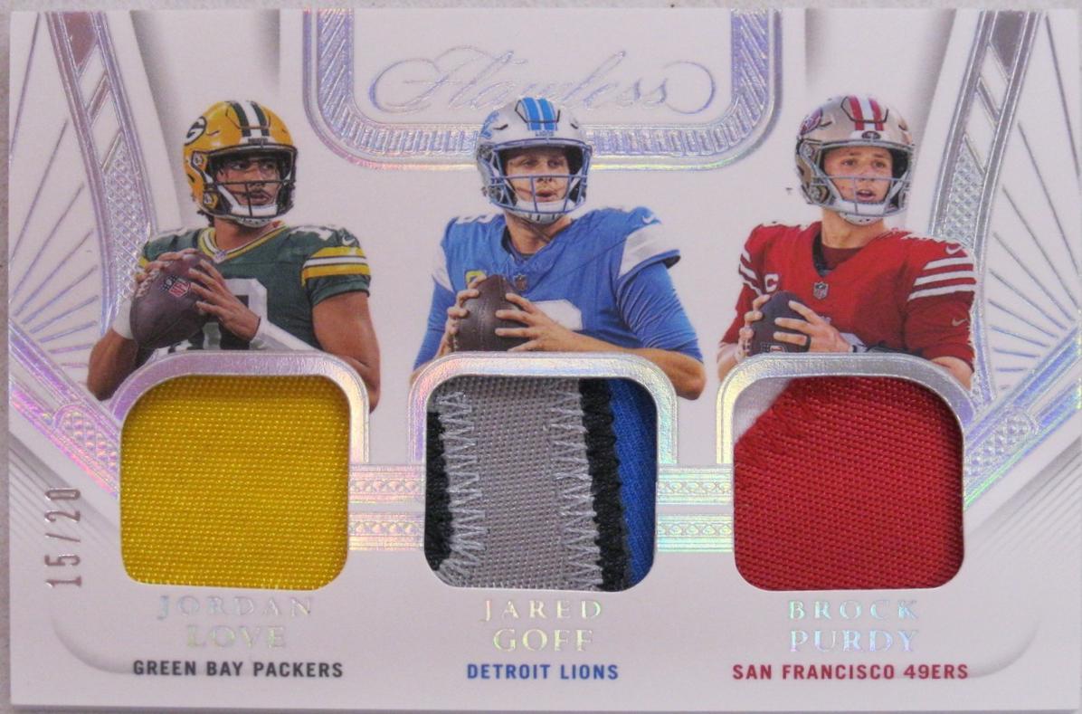 Jordan Love/Brock Purdy/Jared Goff [Silver] #4