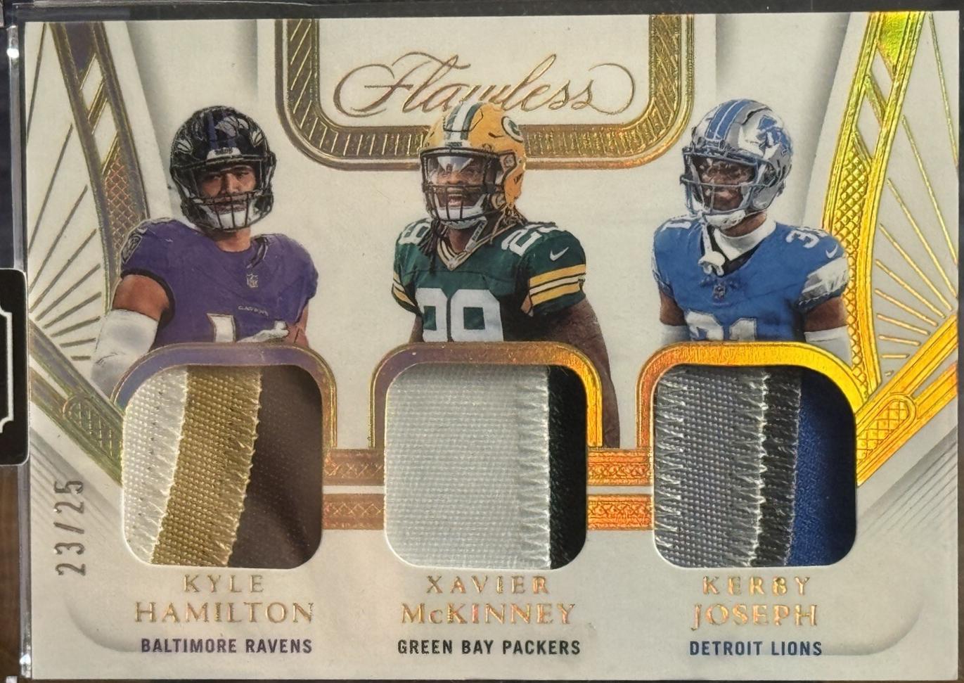Kyle Hamilton/Kerby Joseph/Xavier McKinney #18