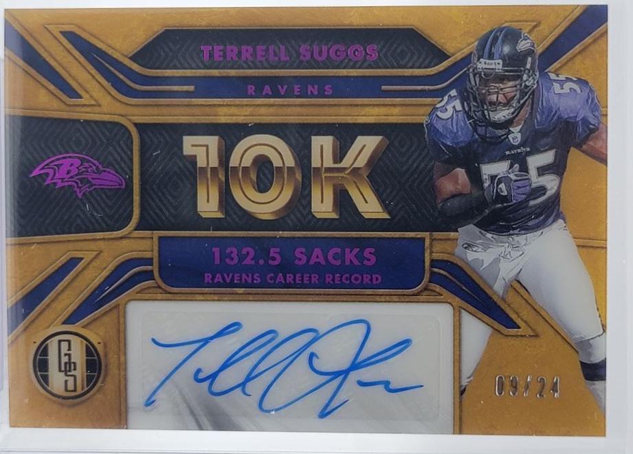 Terrell Suggs [Rose Gold] #10K-TS