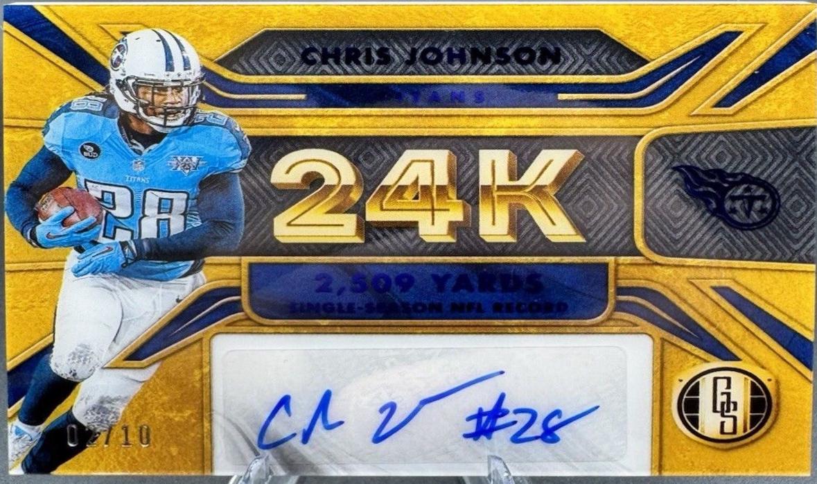 Chris Johnson [Sapphire] #24K-CJ