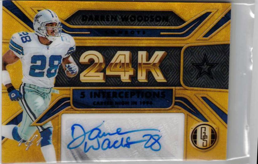 Darren Woodson [Black] #24K-DW