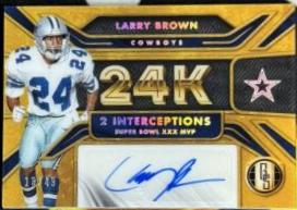 Larry Brown [White Gold] #24K-LB