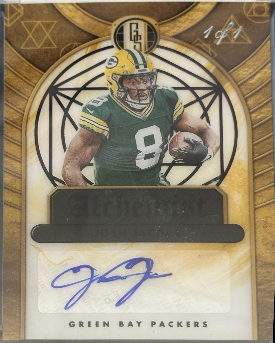 Josh Jacobs [Black] #AL-JJS