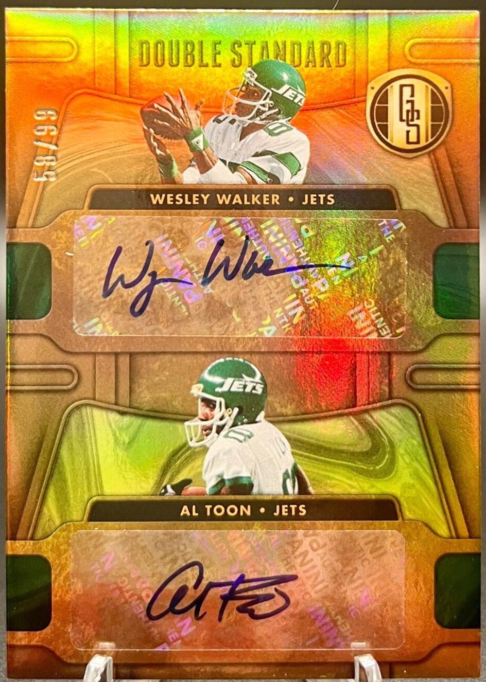 Al Toon / Wesley Walker #DS-JETS