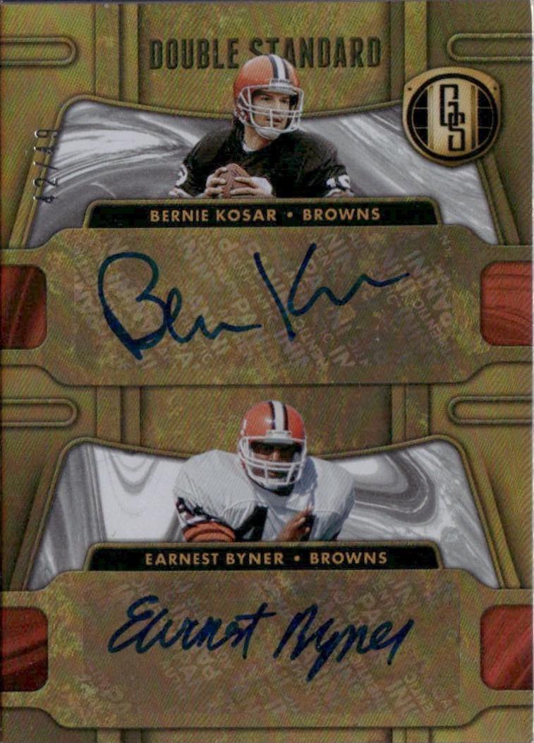 Earnest Byner / Bernie Kosar [White Gold] #DS-CLE