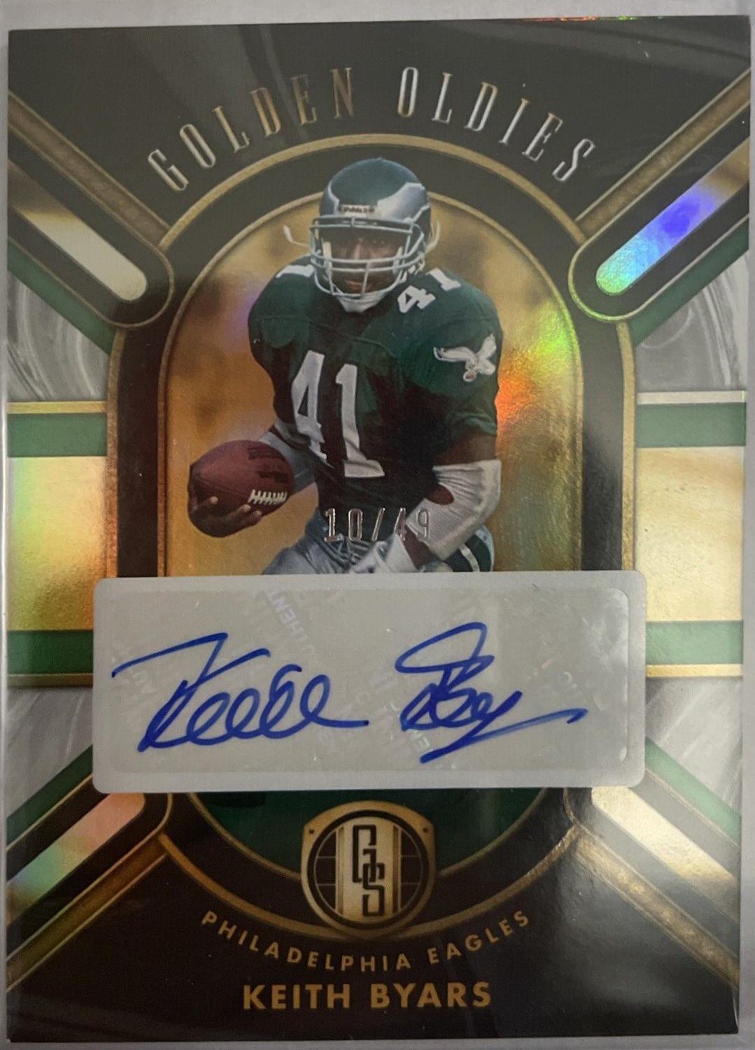 Keith Byars [White Gold] #GO-KBS