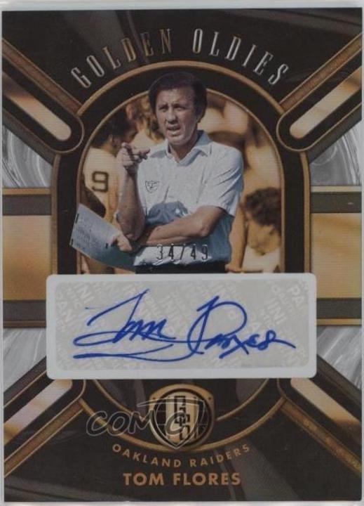 Tom Flores [White Gold] #GO-TFS