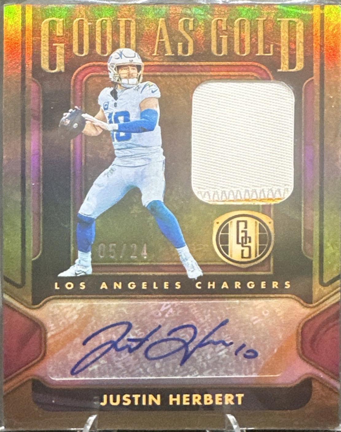Justin Herbert [Rose Gold] #GAG-JHT