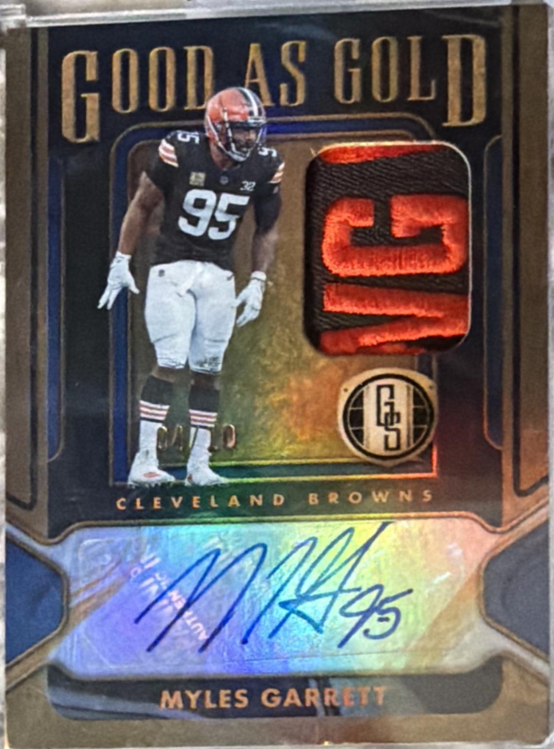Myles Garrett [Sapphire] #GAG-MGT
