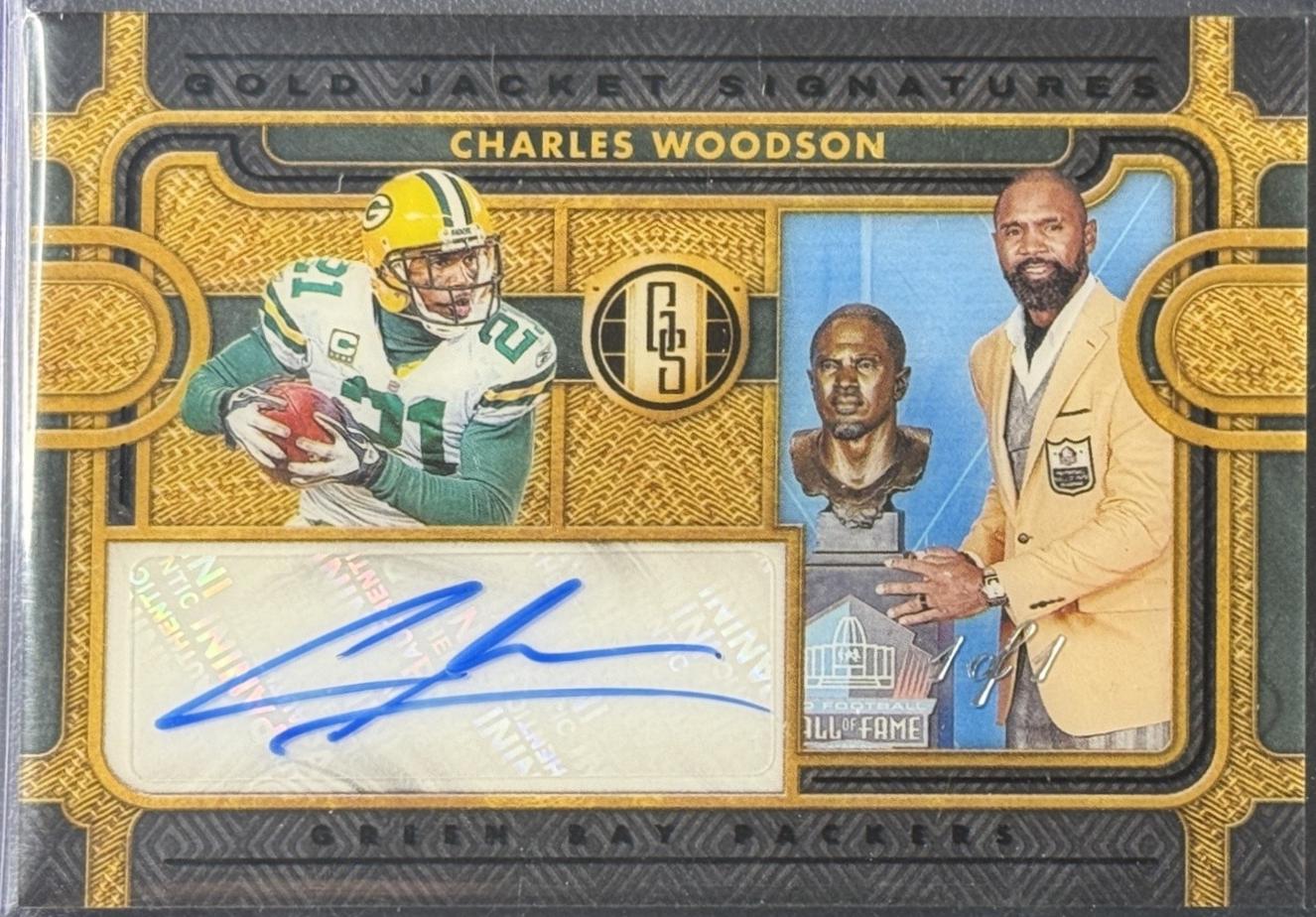 Charles Woodson [Black] #GJS-CW