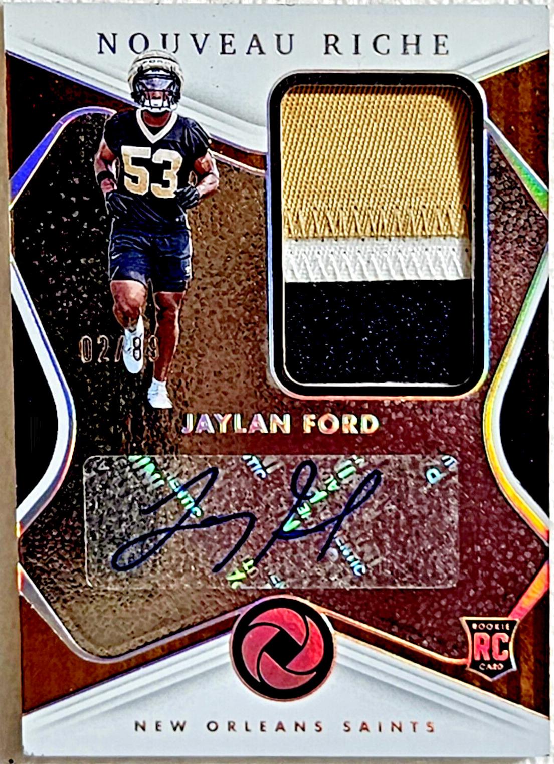 Jaylan Ford [Platinum] #NRP-JFD