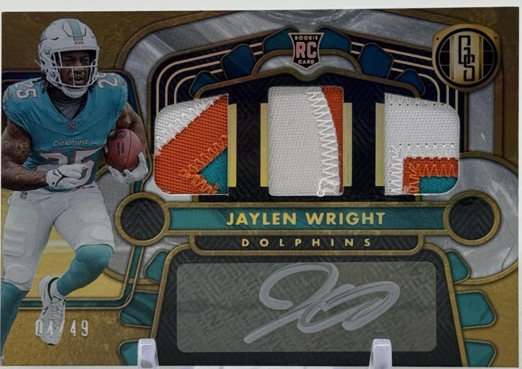 Jaylen Wright [White Gold] #21