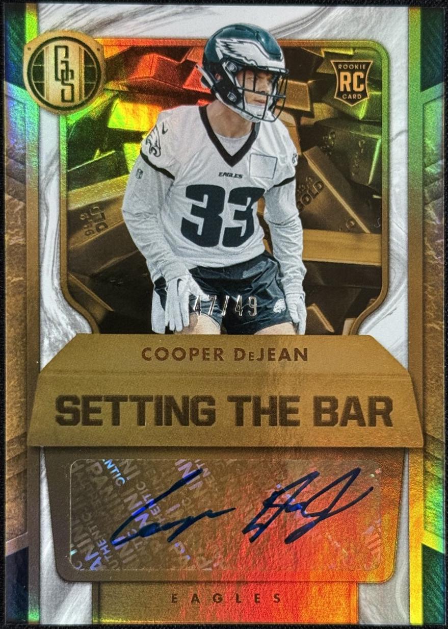 Cooper DeJean [White Gold] #STB-CDN