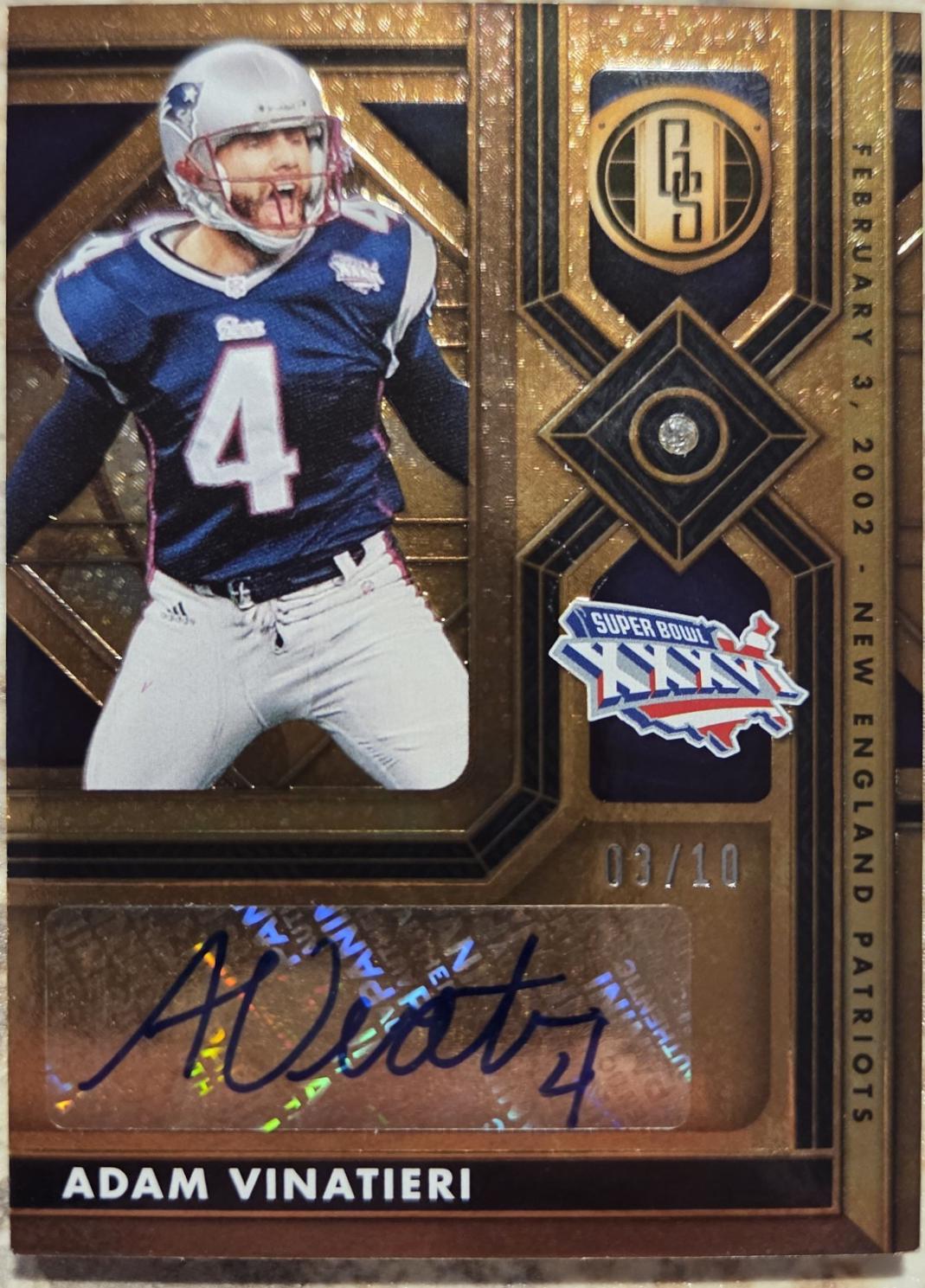 Adam Vinatieri #SBD-AV