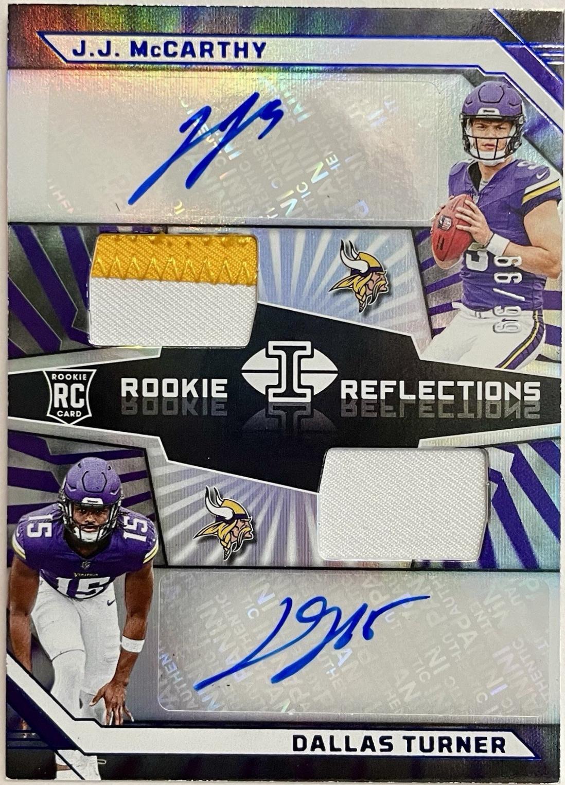 J.J. McCarthy / Dallas Turner [Blue] #6