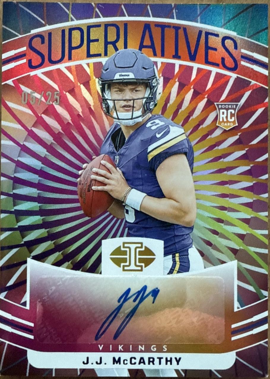 J.J. McCarthy [Blue] #1