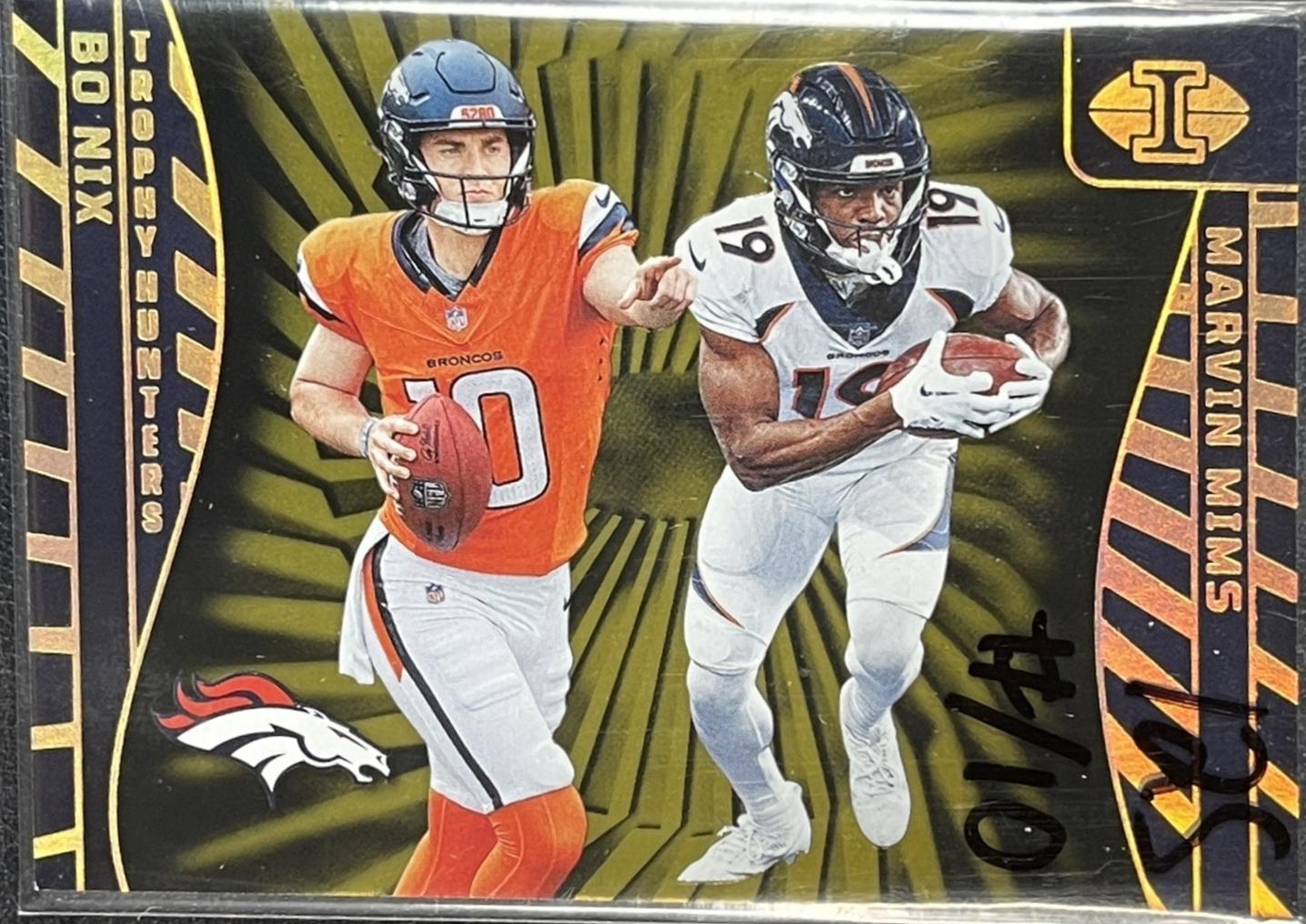 Bo Nix / Marvin Mims [Wild Card] #26