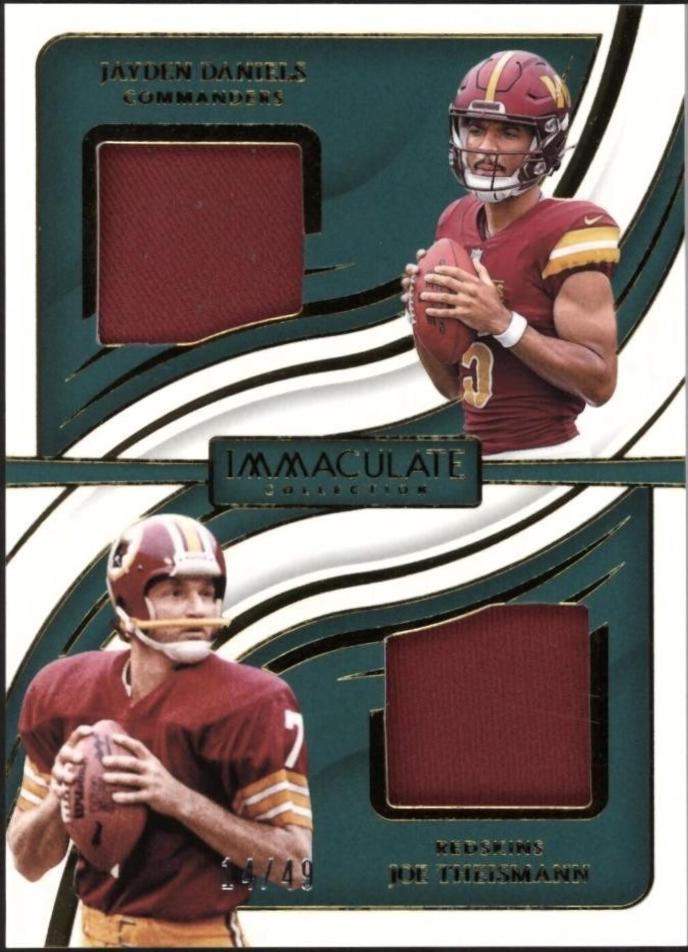 Joe Theismann / Jayden Daniels #33