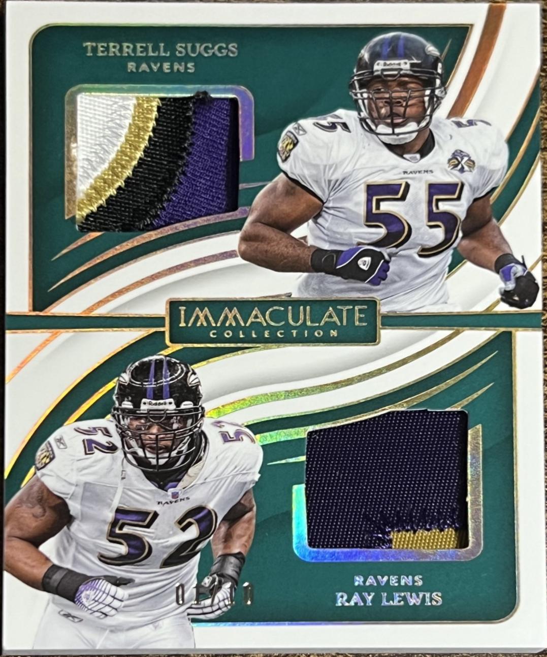 Ray Lewis / Terrell Suggs [Prime Gold] #24