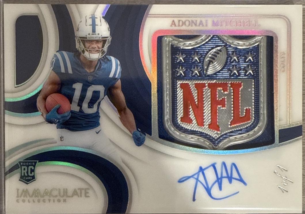 Adonai Mitchell [NFL Shield] #8