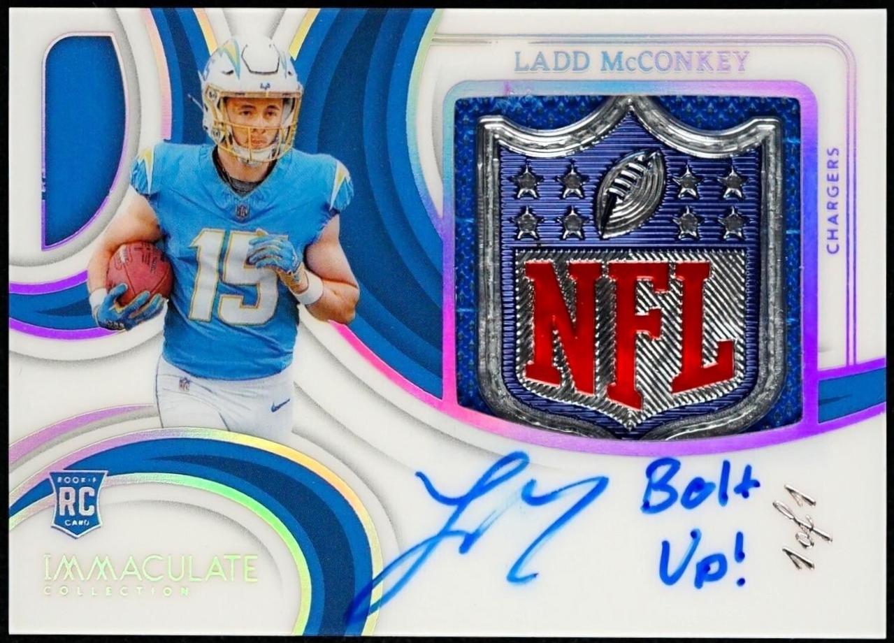 Ladd McConkey [NFL Shield] #10
