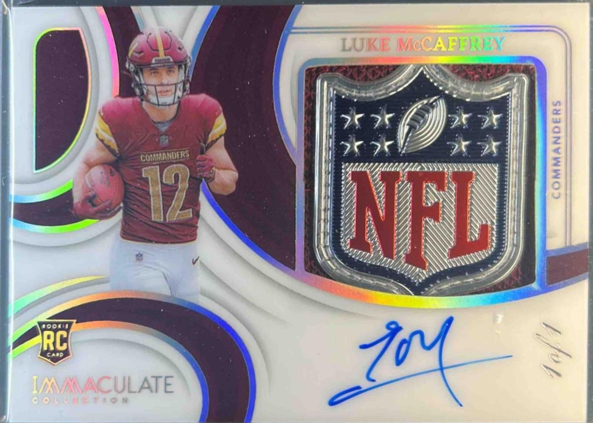 Luke McCaffrey [NFL Shield] #19