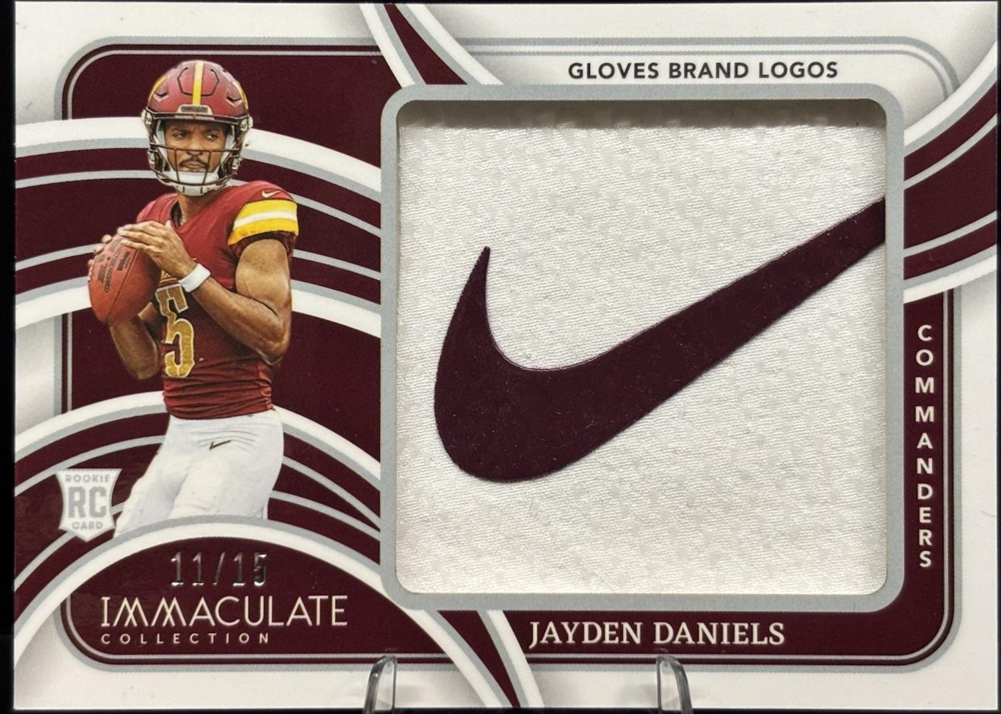 Jayden Daniels [Brand Logo] #17