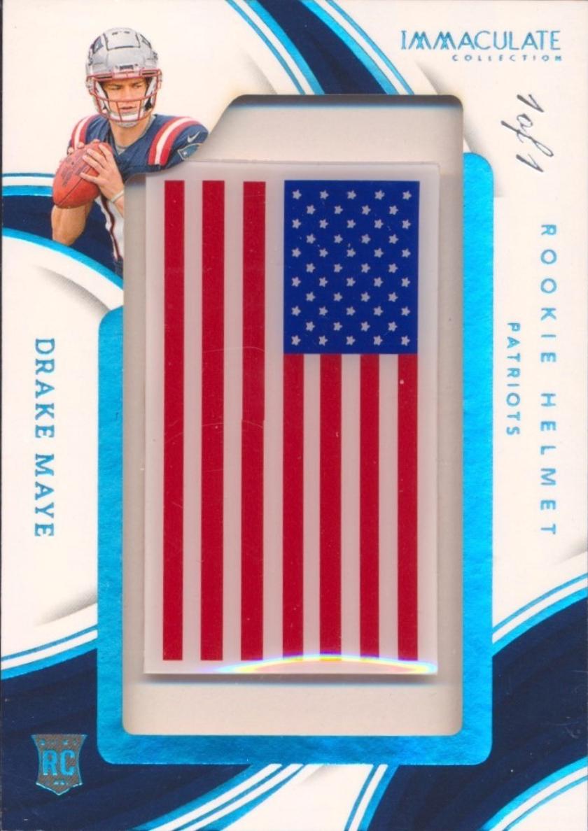 Drake Maye [Flag] #12
