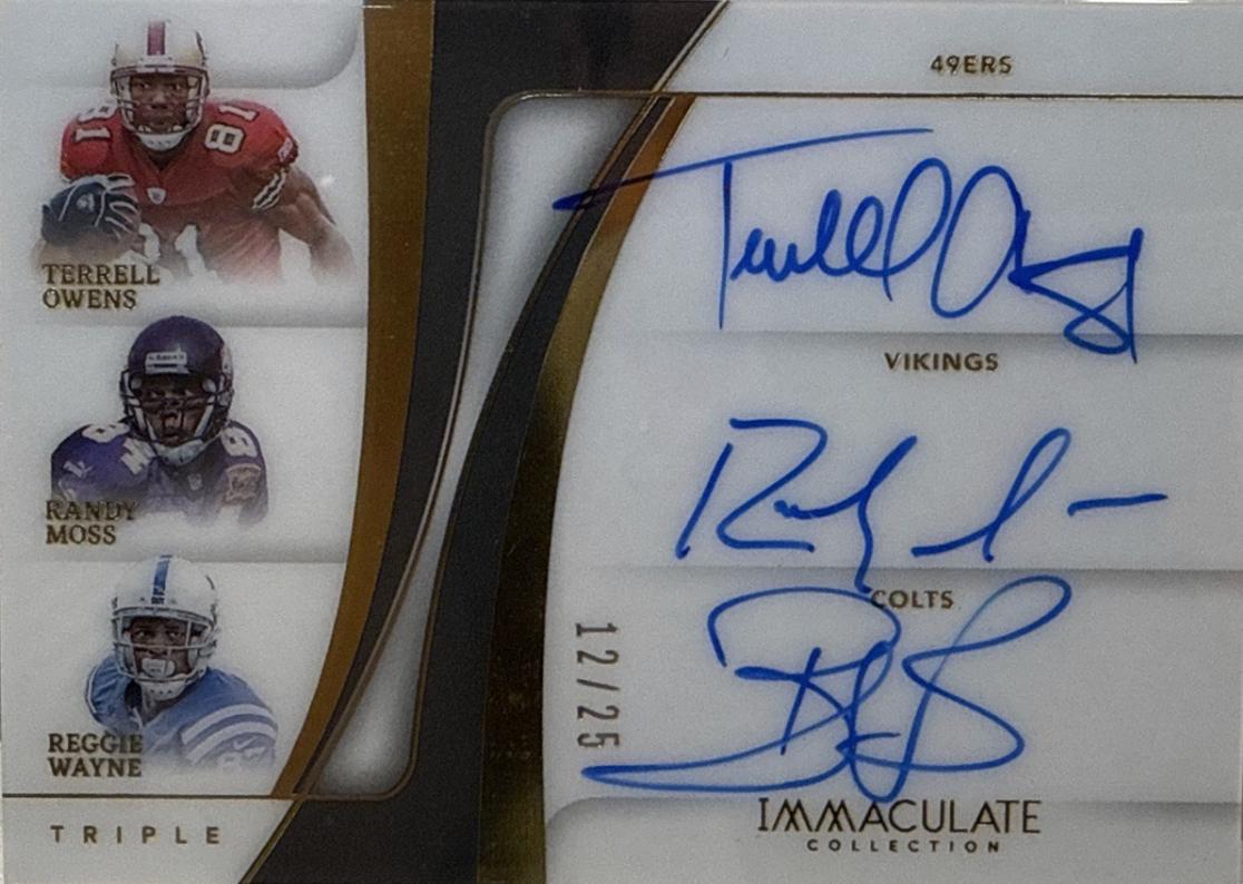 Randy Moss / Reggie Wayne / Terrell Owens #1