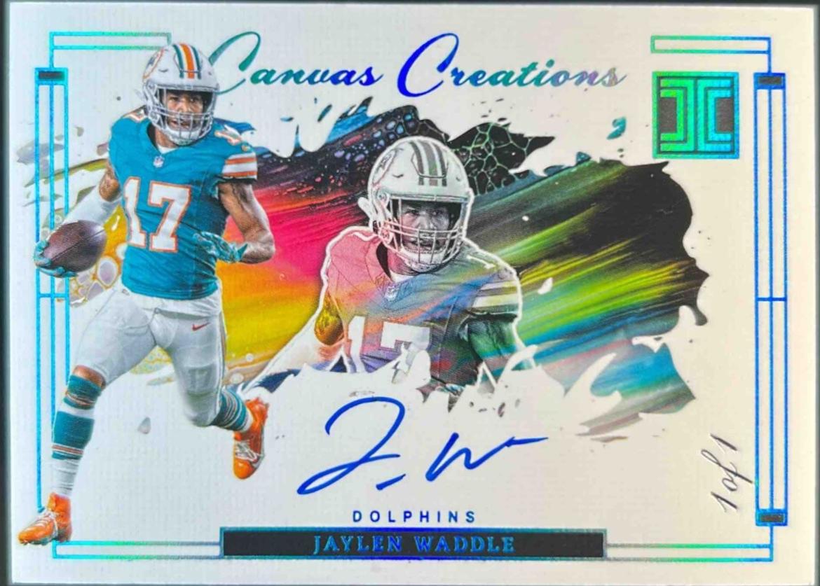 Jaylen Waddle [Platinum] #7