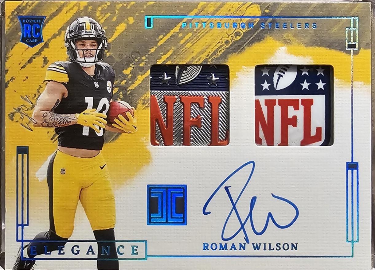 Roman Wilson [Dual NFL Logo] #RHP-RWN