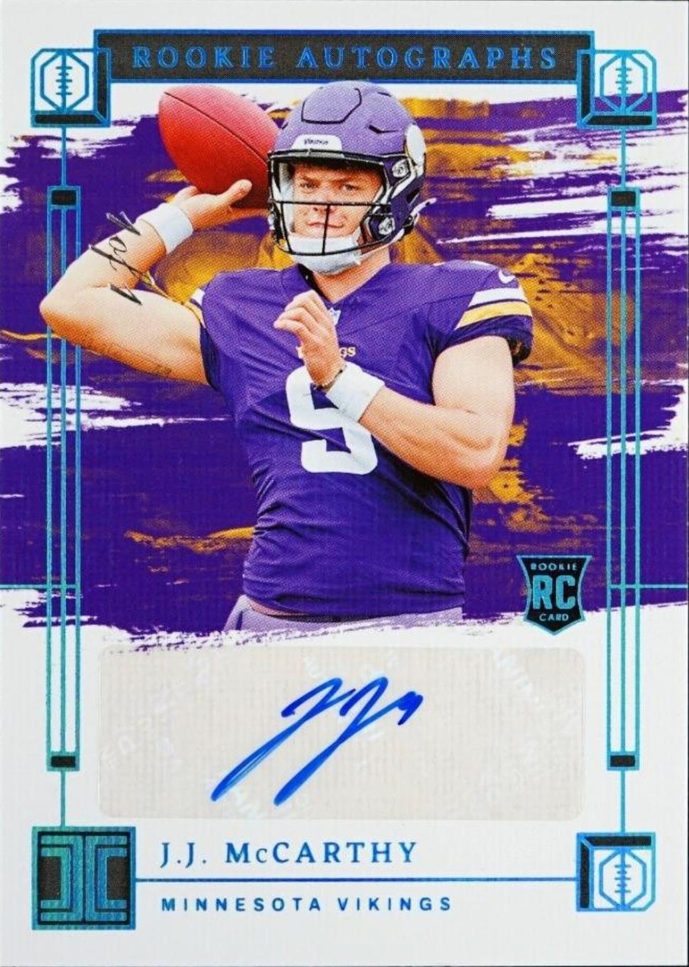 J.J. McCarthy [Platinum] #RA-JMY