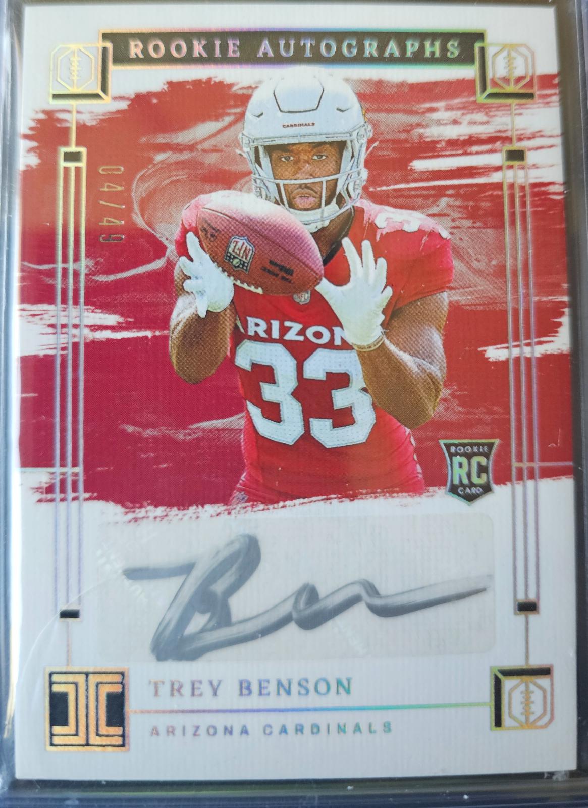 Trey Benson [Silver] #RA-JBN