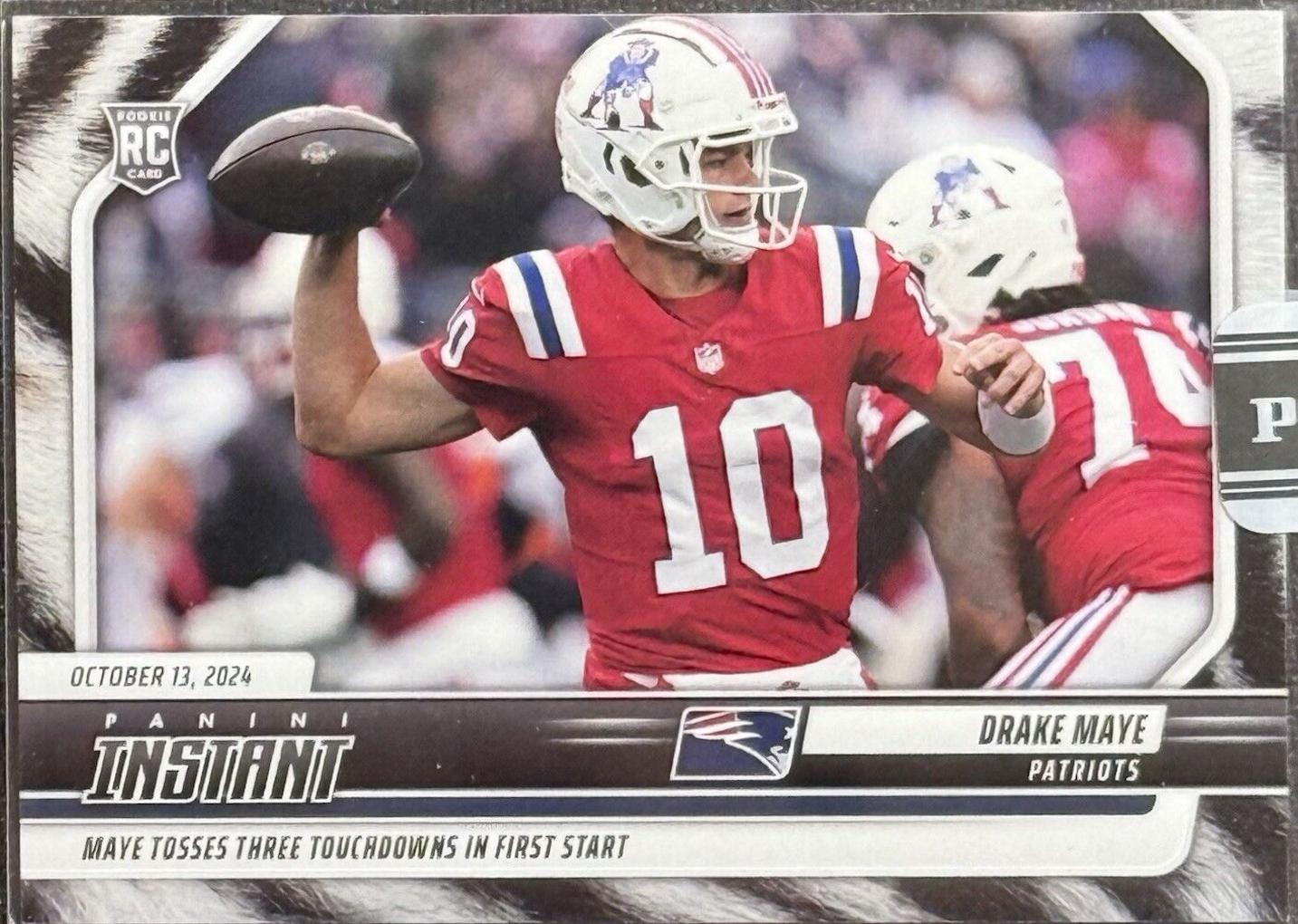 Drake Maye  [White Tiger] #83