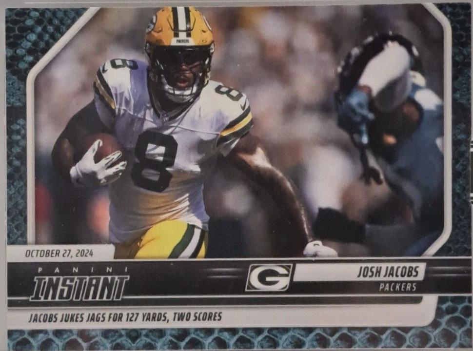 Josh Jacobs  [Blue Viper] #107