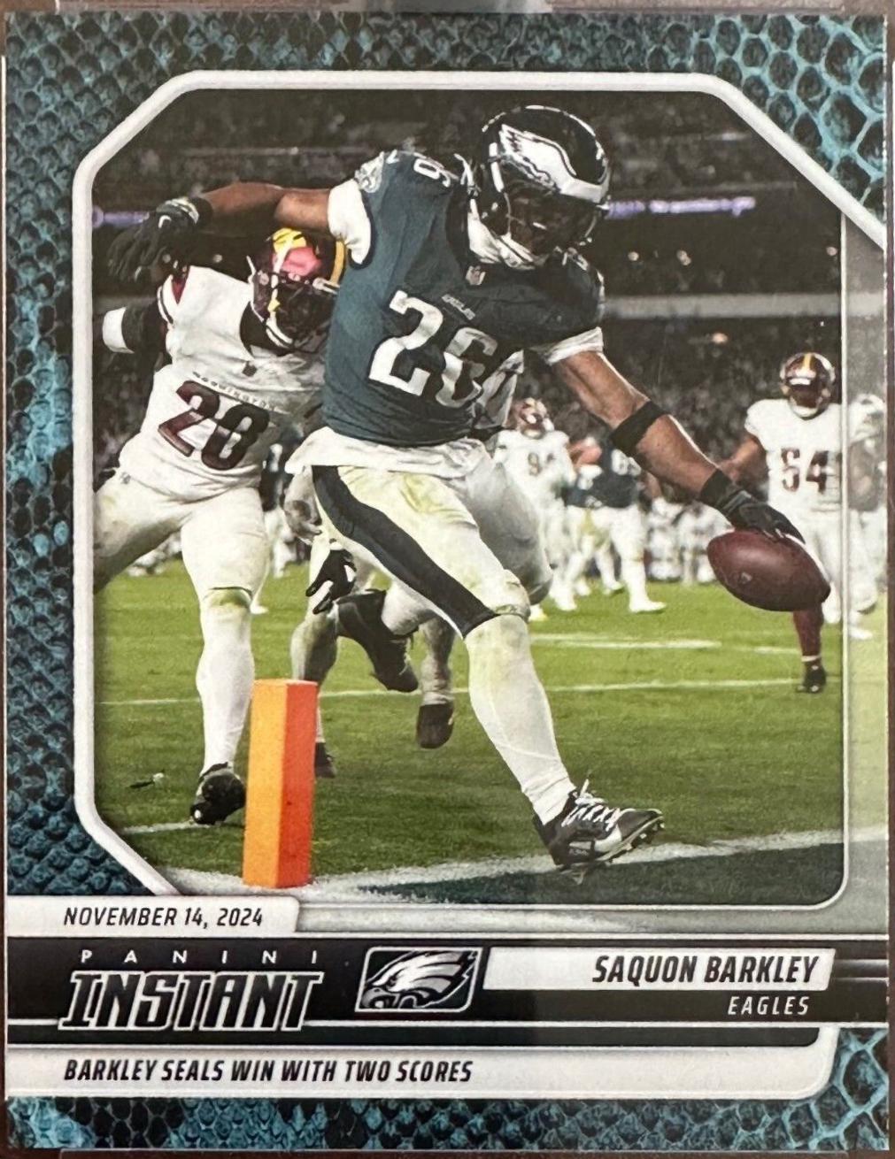 Saquon Barkley [Blue Viper] #150