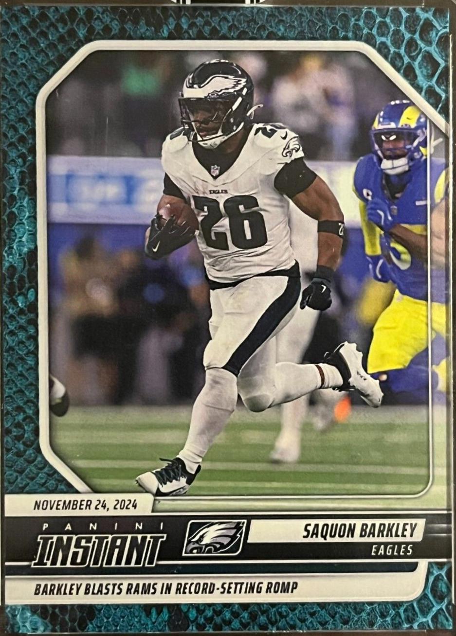Saquon Barkley [Blue Viper] #174