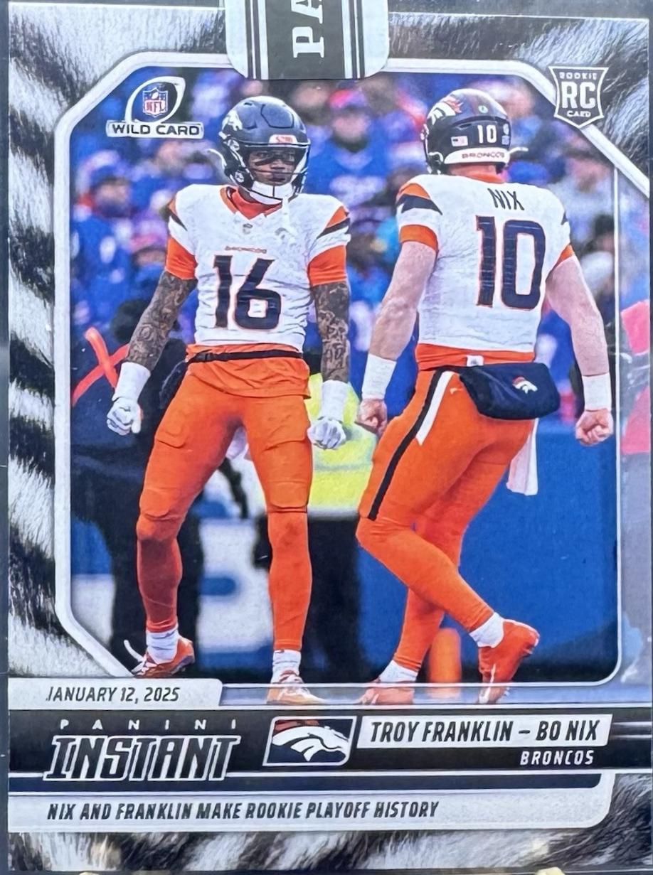 Troy Franklin / Bo Nix [White Tiger] #261