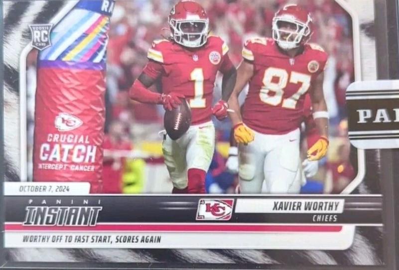 Xavier Worthy  [White Tiger] #79