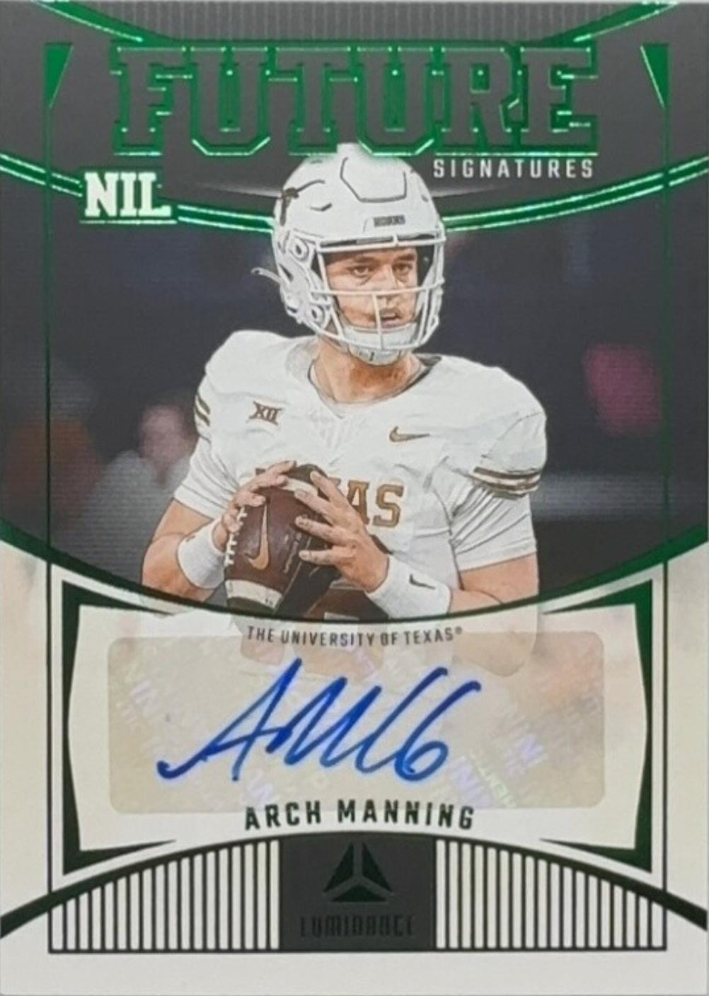 Arch Manning [Green] #FSN-AMA