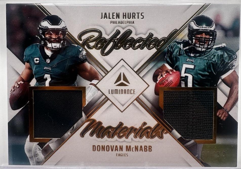 Jalen Hurts / Donovan McNabb [Gold] #RM-PHL
