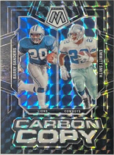 Barry Sanders / Emmitt Smith [Black] #CC-14