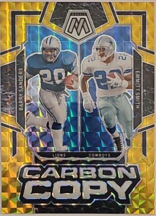 Barry Sanders / Emmitt Smith [Gold] #CC-14