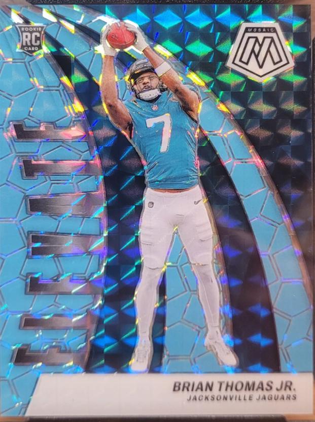 Brian Thomas Jr. [Blue Fluorescent] #1