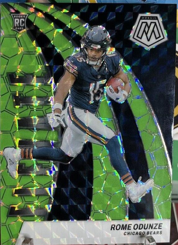 Rome Odunze [Green Fluorescent] #4