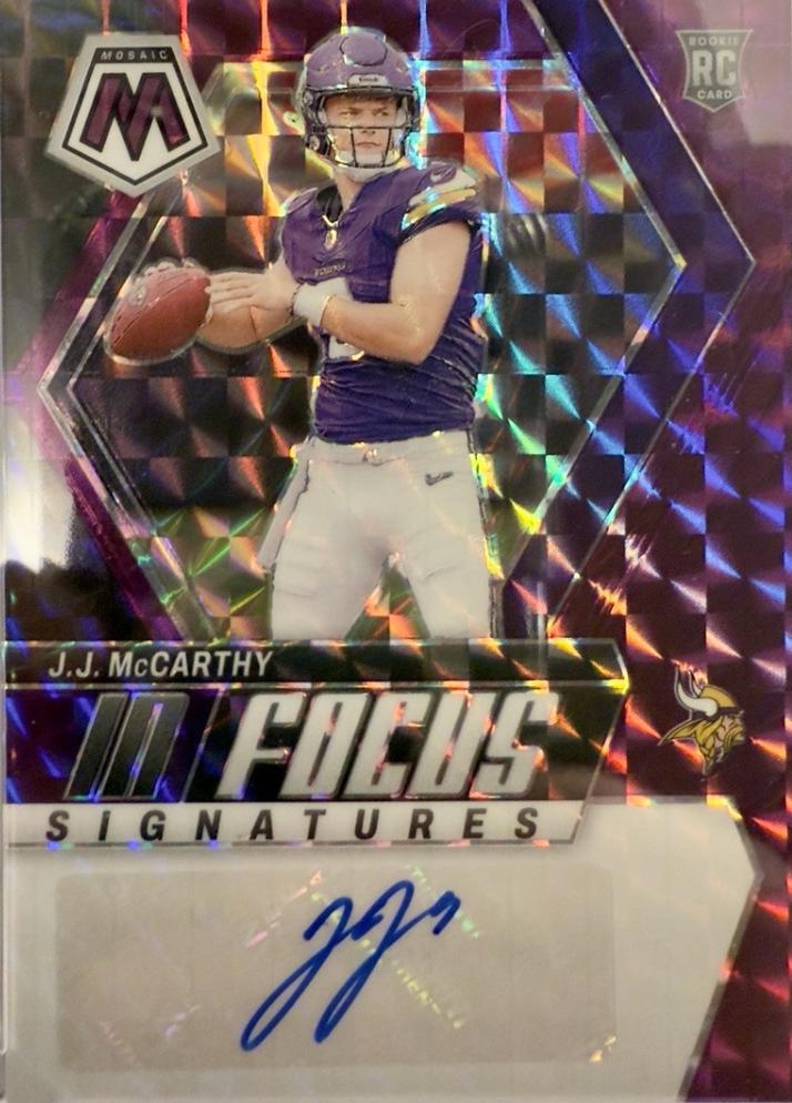J.J. McCarthy [Purple] #IF-JJM
