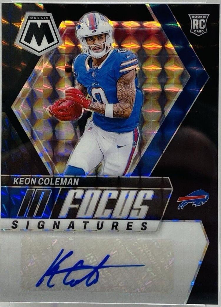 Keon Coleman [Black] #IF-KCN