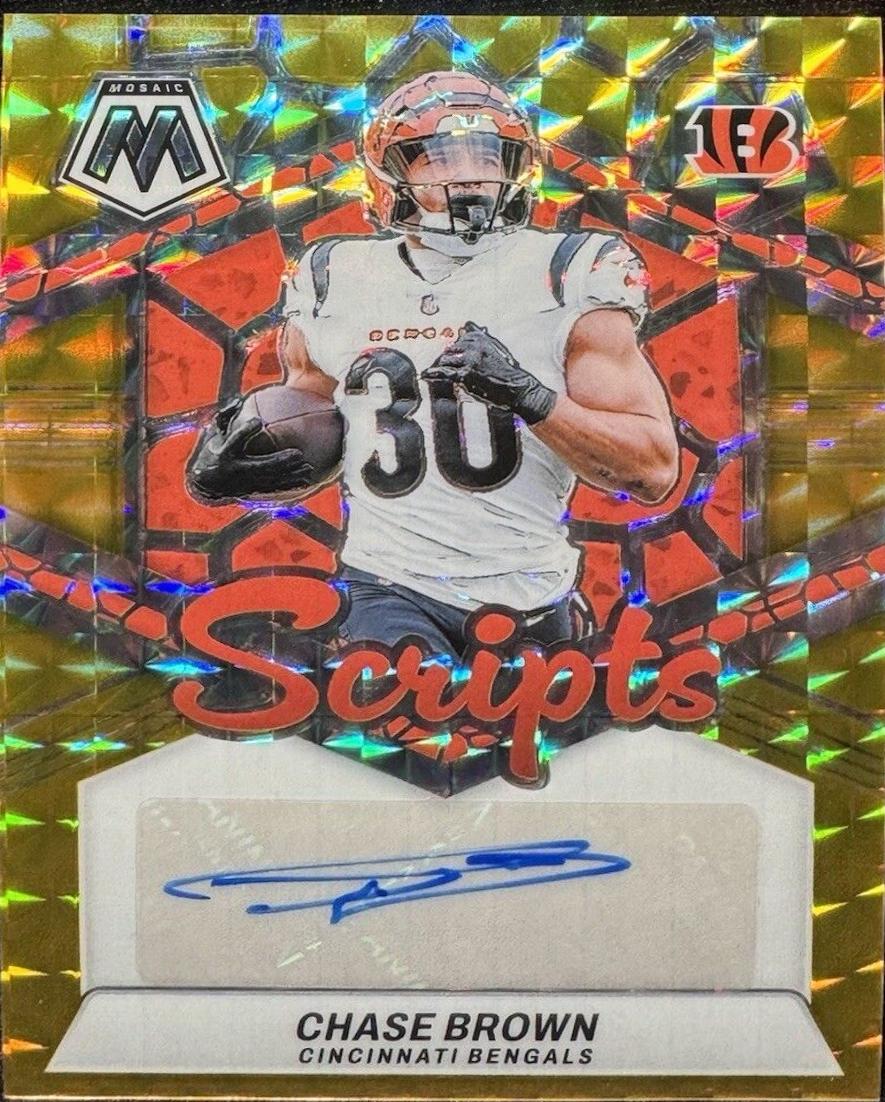 Chase Brown [Gold] #SC-CBR
