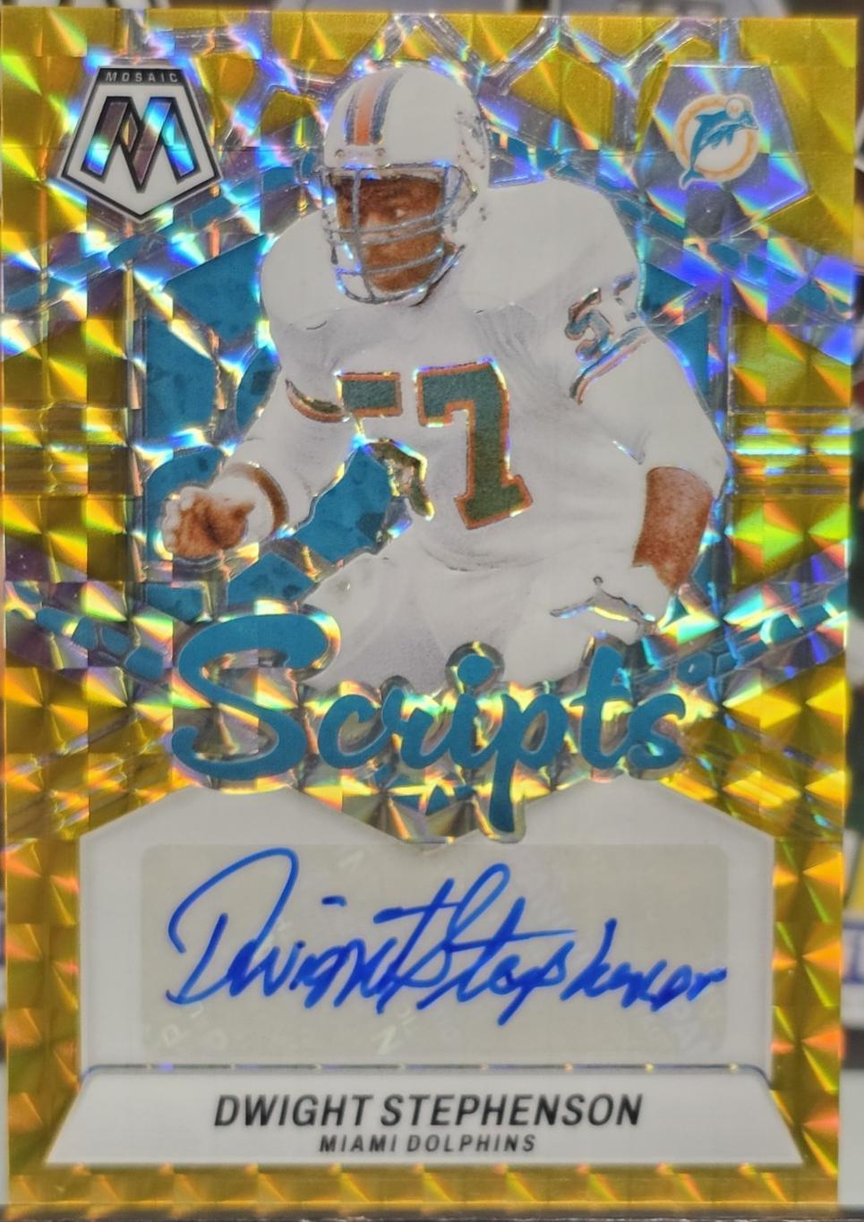 Dwight Stephenson [Gold] #SC-DSN